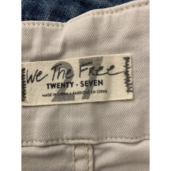 Free People Pants Womens Size 24 Waist Measurement We The Free High Waist Cotton - Picture 9 of 13